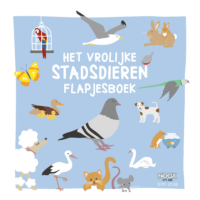 Het vrolijke stadsdieren flapjesboek - Noox City Kids